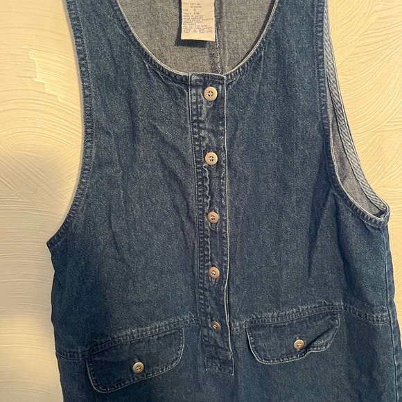 Pellini Blues denim button up dress. Size S. Vintage. - Picture 4 of 4